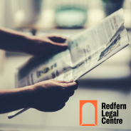RLC in the media: Hands holding a newspare with the RLC logo in the corner