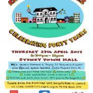RLC Celebrating 40 years poster