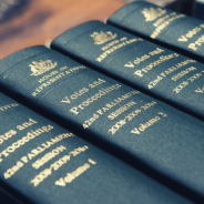 Bound versions  of proceedings in the House of Representatives