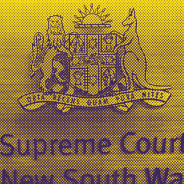 Close up of Supreme Court sign